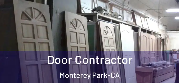 Door Contractor Monterey Park-CA